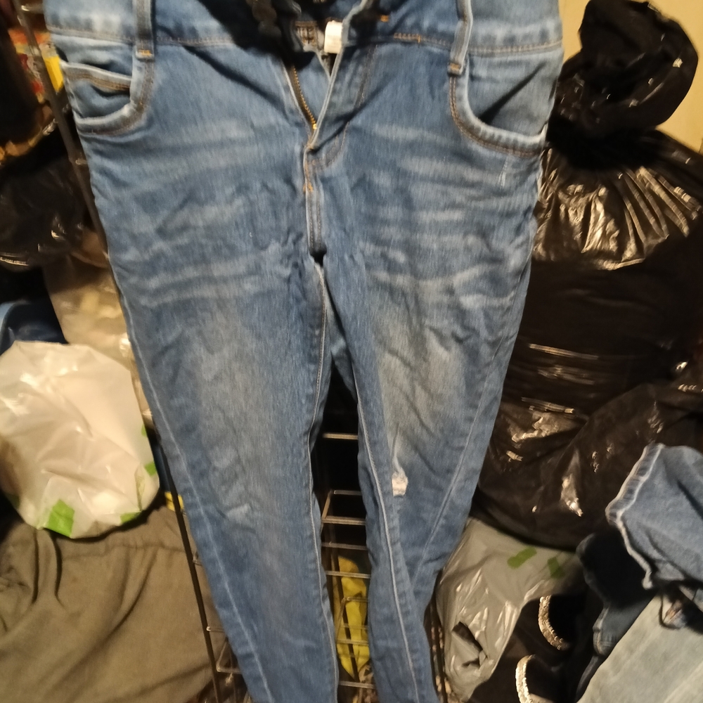 Stylish Blue Women's Skinny Jeans